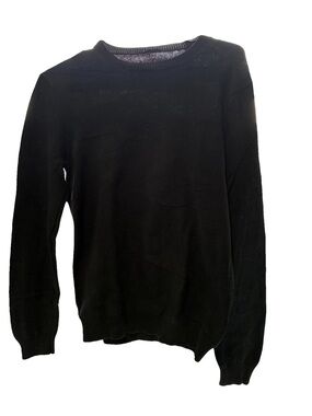 Black Sisley Crewneck Men's Sweater